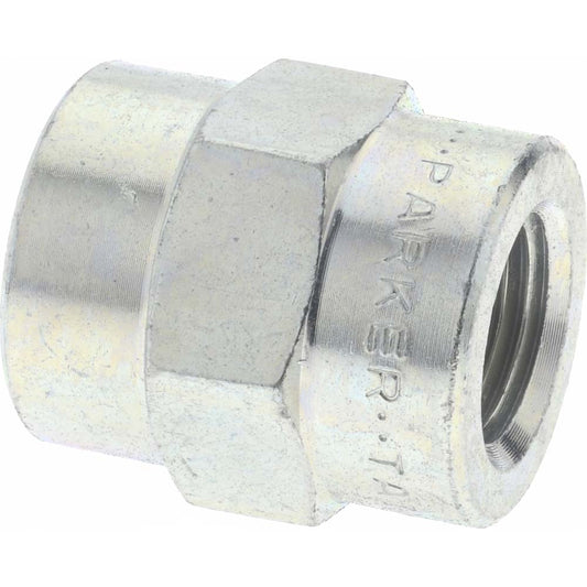 Parker 1/8 GG-S Industrial Pipe Coupling 1/8" Female Thread, FNPTF