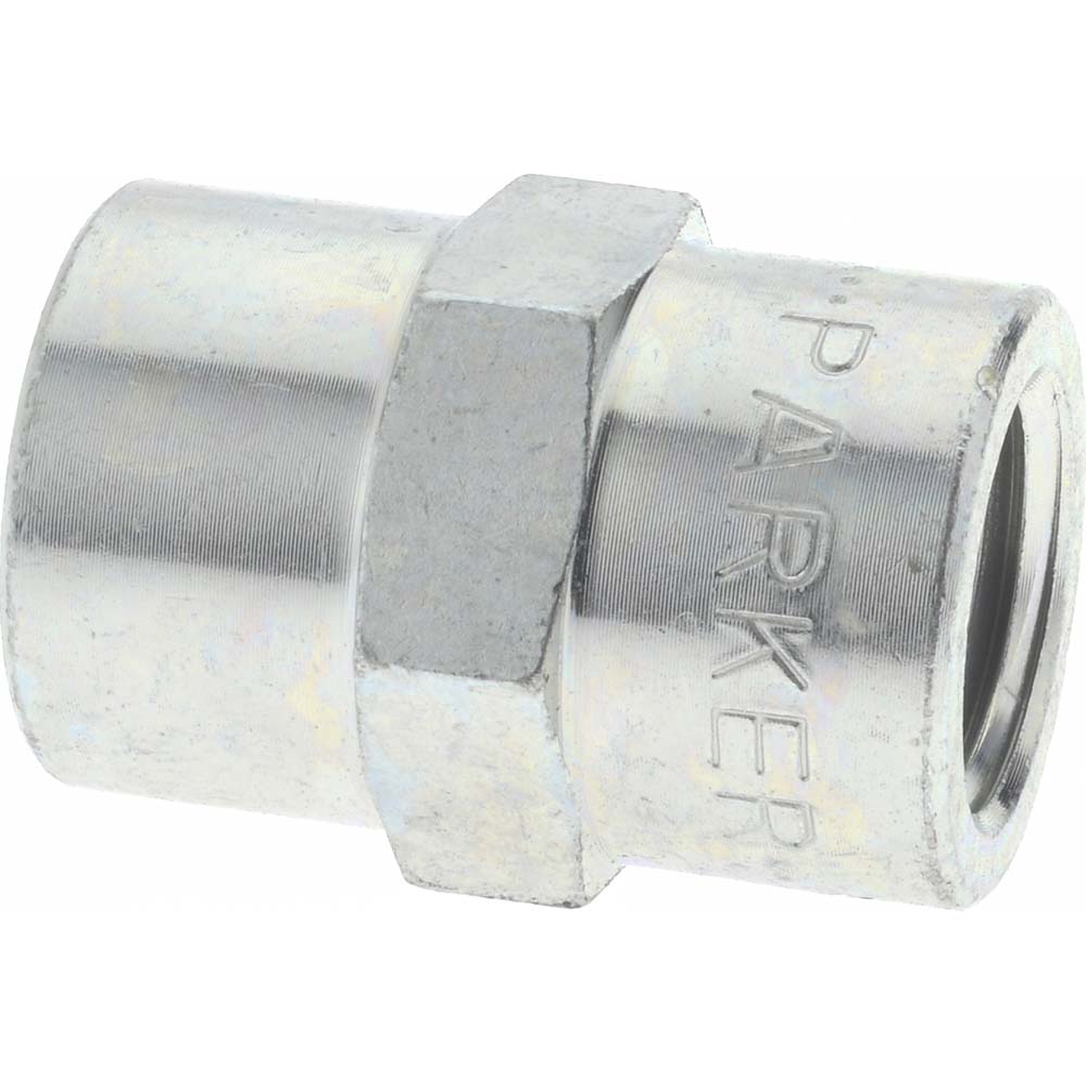 Parker 1/4 GG-S Industrial Pipe Coupling 1/4" Female Thread, FNPTF