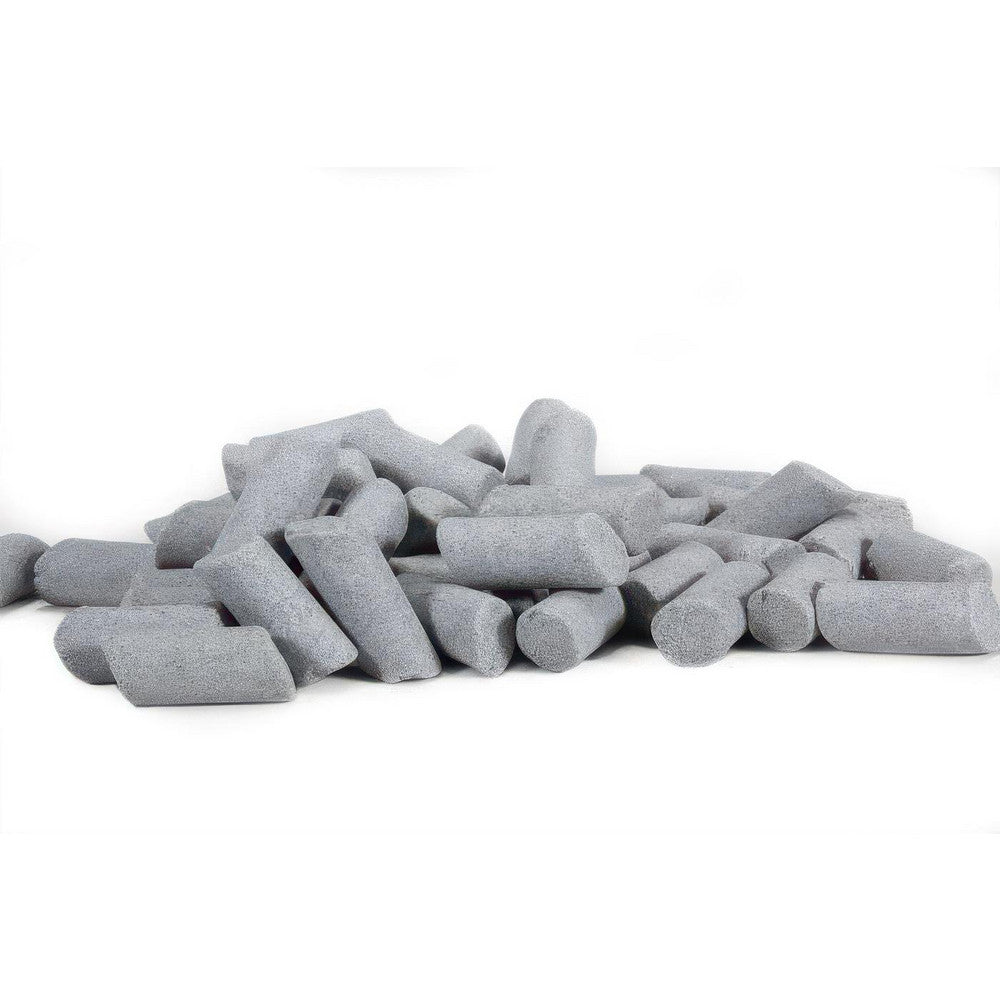 Raytech 41-316 Cylinder Tumbling Media Ceramic Carrier, Aluminum Oxide Abrasive, 3/8" Long, 7/8" High
