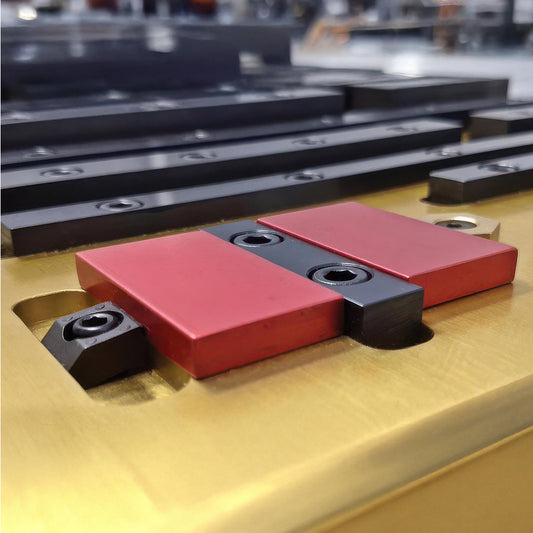 Mitee-Bite 33160 6" Long x 0.48" Wide x 0.35" High, 4 Hole Locating & Positioning Rails