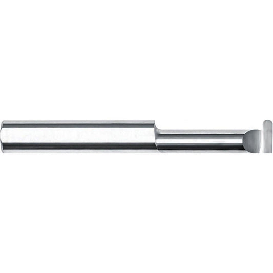 Internal Tool 24-1315 Grooving Tools Grooving Tool Type Retaining Ring  Cutting Direction Left Hand  Minimum Hole Diameter (Decimal Inch) 0.2500  Groove Width (Decimal Inch) 0.0180  Shank Diameter (Inch) 1/4  Overall Length (Decimal Inch) 3.0000
