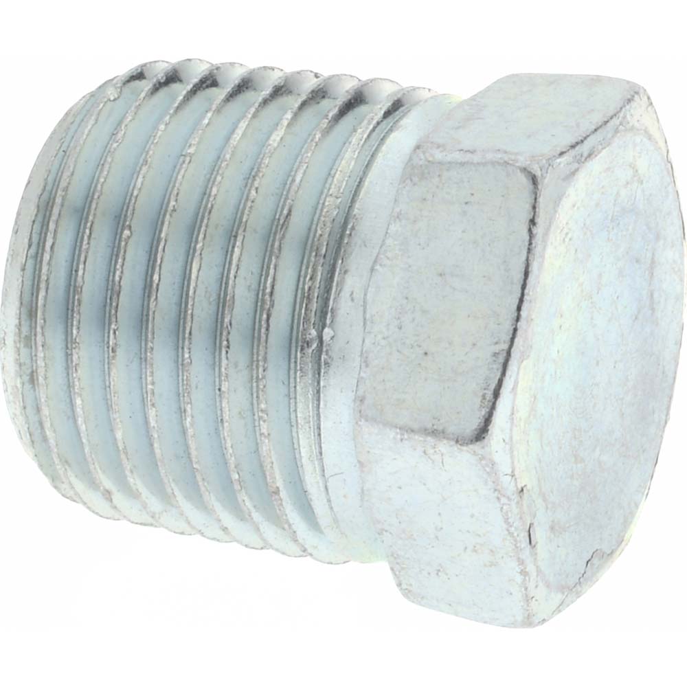 Parker 3/8 HP-S Industrial Pipe Hex Plug 3/8" Male Thread, MNPTF