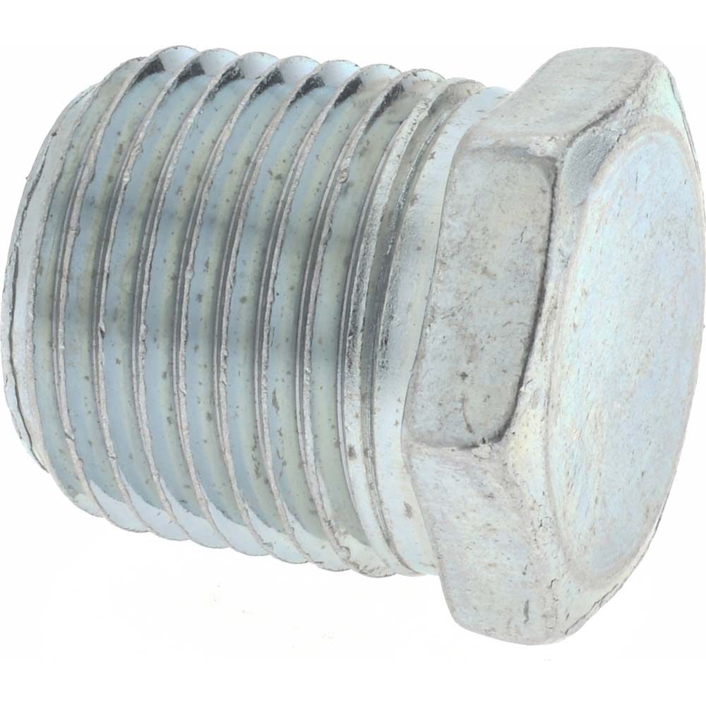 Parker 1/2 HP-S Industrial Pipe Hex Plug 1/2" Male Thread, MNPTF