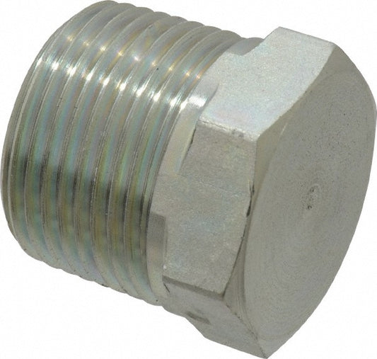 Parker 3/4 HP-S Industrial Pipe Hex Plug 3/4" Male Thread, MNPTF