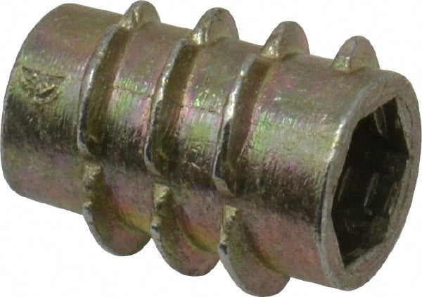 E-Z LOK 800832-10 #8-32, Zinc Alloy Flush Hex Drive Insert