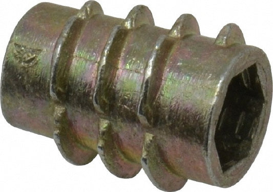 E-Z LOK 800832-10 #8-32, Zinc Alloy Flush Hex Drive Insert