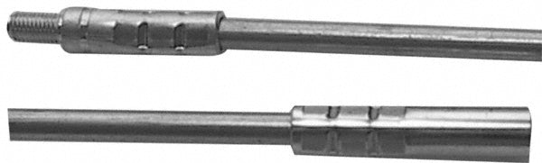 Schaefer Brush 13010 36" Long, 1/4-28 Male, Galvanized Steel Brush Handle Extension