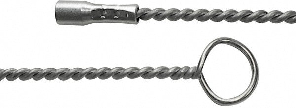 Schaefer Brush 30328 36" Long, 1/4" NPSM Female, Galvanized Steel Brush Handle Extension