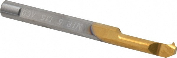 Carmex MIR5L15A60 Single Point Threading Tool 0.2" Min Thread Dia, 20 to 24 TPI, 0.59" Cut Depth, Internal, Solid Carbide