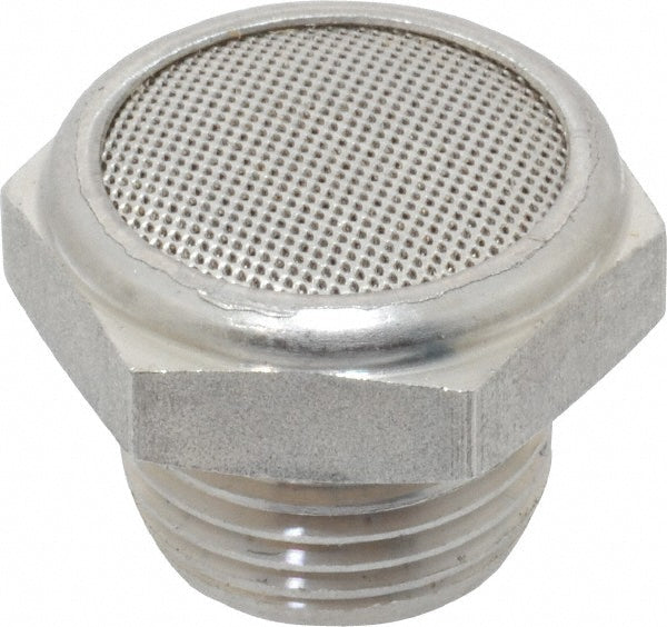 Legris 0683 00 18 Pneumatic Exhaust Muffler 3/8" Male NPT, 108 dB