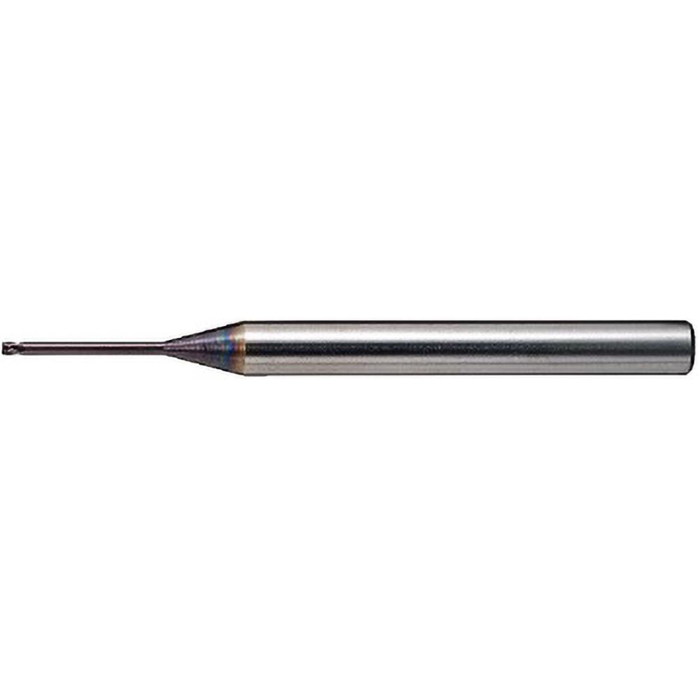 Mitsubishi 317366 Square End Mill 3/32" Dia, 3/32" LOC, 4 Flute, Solid Carbide