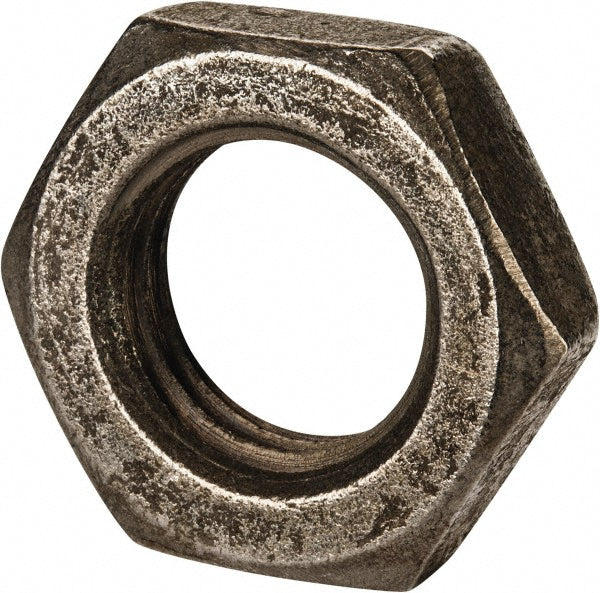 Value Collection P94300PS Jam Nut M30x3.5, Grade 2H Steel, Bright/Uncoated Finish