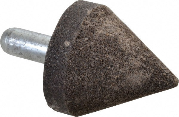 Grier Abrasives W244L-G-27706 2" Dia 80 Grit 60&deg Included Angle Center Lap