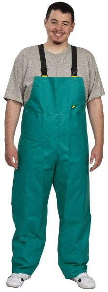 OnGuard 71050.2XL Rain Bib Overalls Size 2X-Large, Green, Nylon & PVC