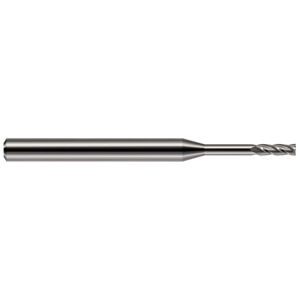 Harvey Tool 972308 Square End Mill 1/8" Dia, 3/8" LOC, 4 Flute, Solid Carbide