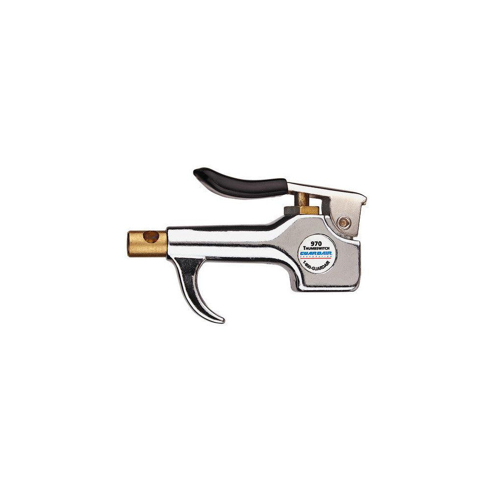 Guardair 970 Air Blow Gun Venturi Nozzle, Thumb Lever