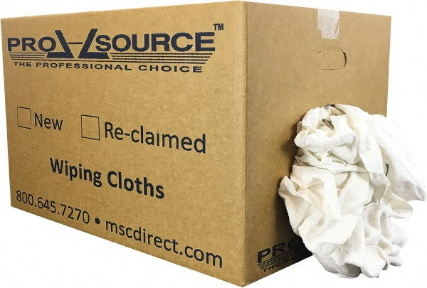 Pro-Source PS-R010-W80-25 Polishing & Dust Cloth Reclaimed, Cotton