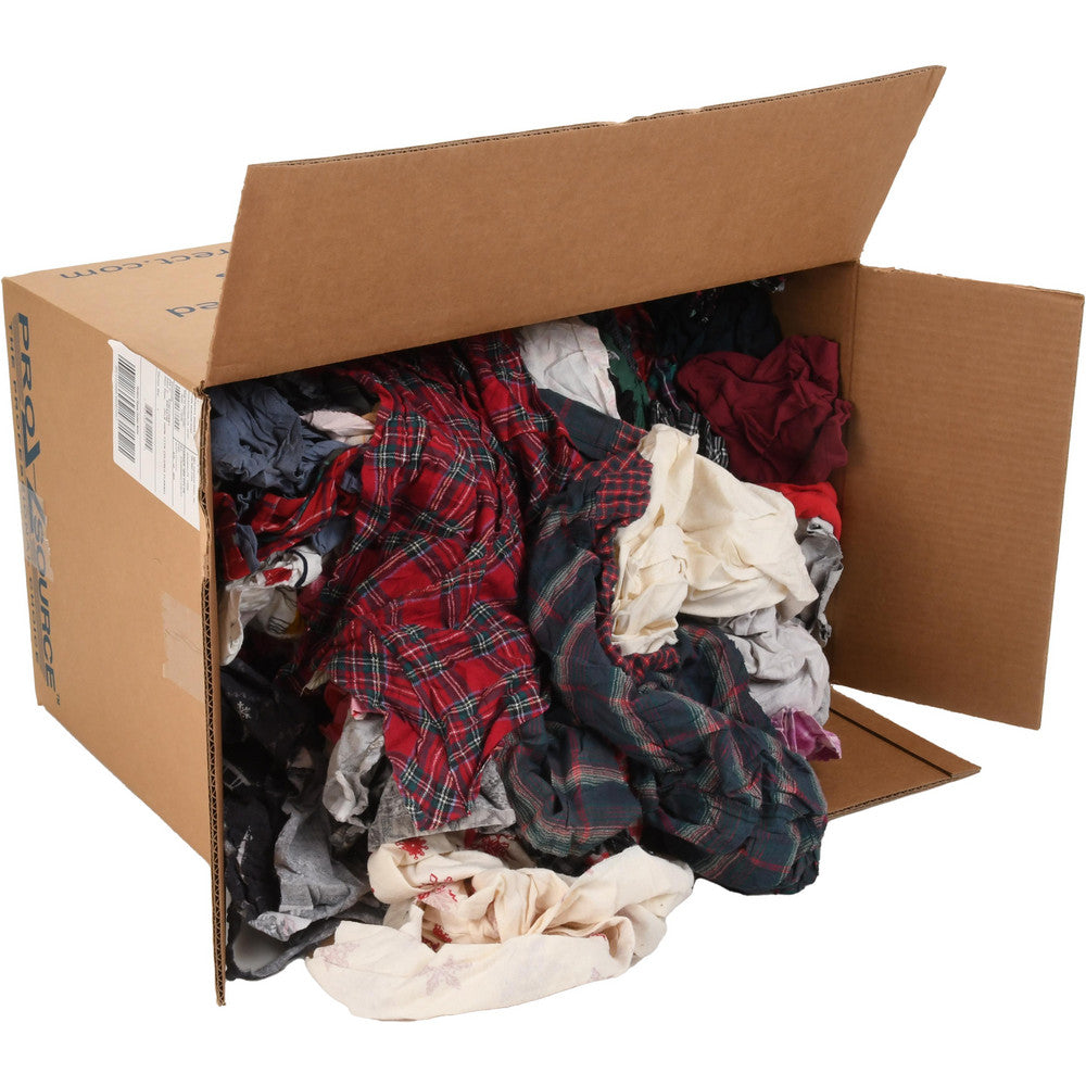 Pro-Source PS-R010-C12-25 Polishing & Dust Cloth Reclaimed, Cotton