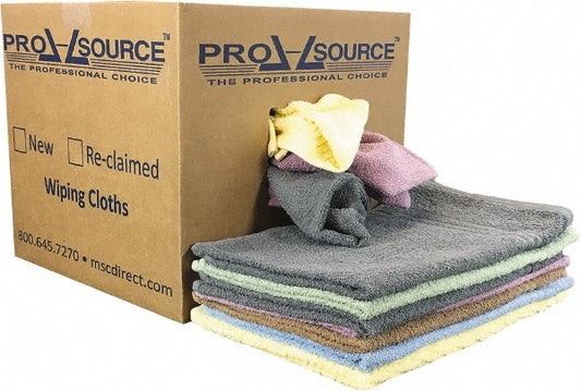 Pro-Source PS-N030-C54-10 Car Wash Towel Virgin, Cotton