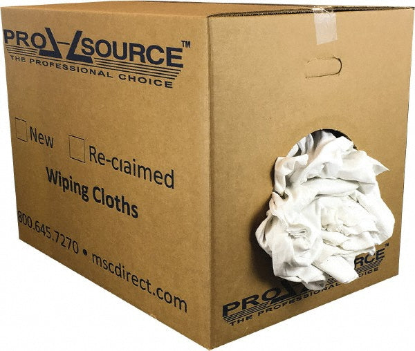Pro-Source PS-N020-WPK-50 Rag Virgin, Cotton