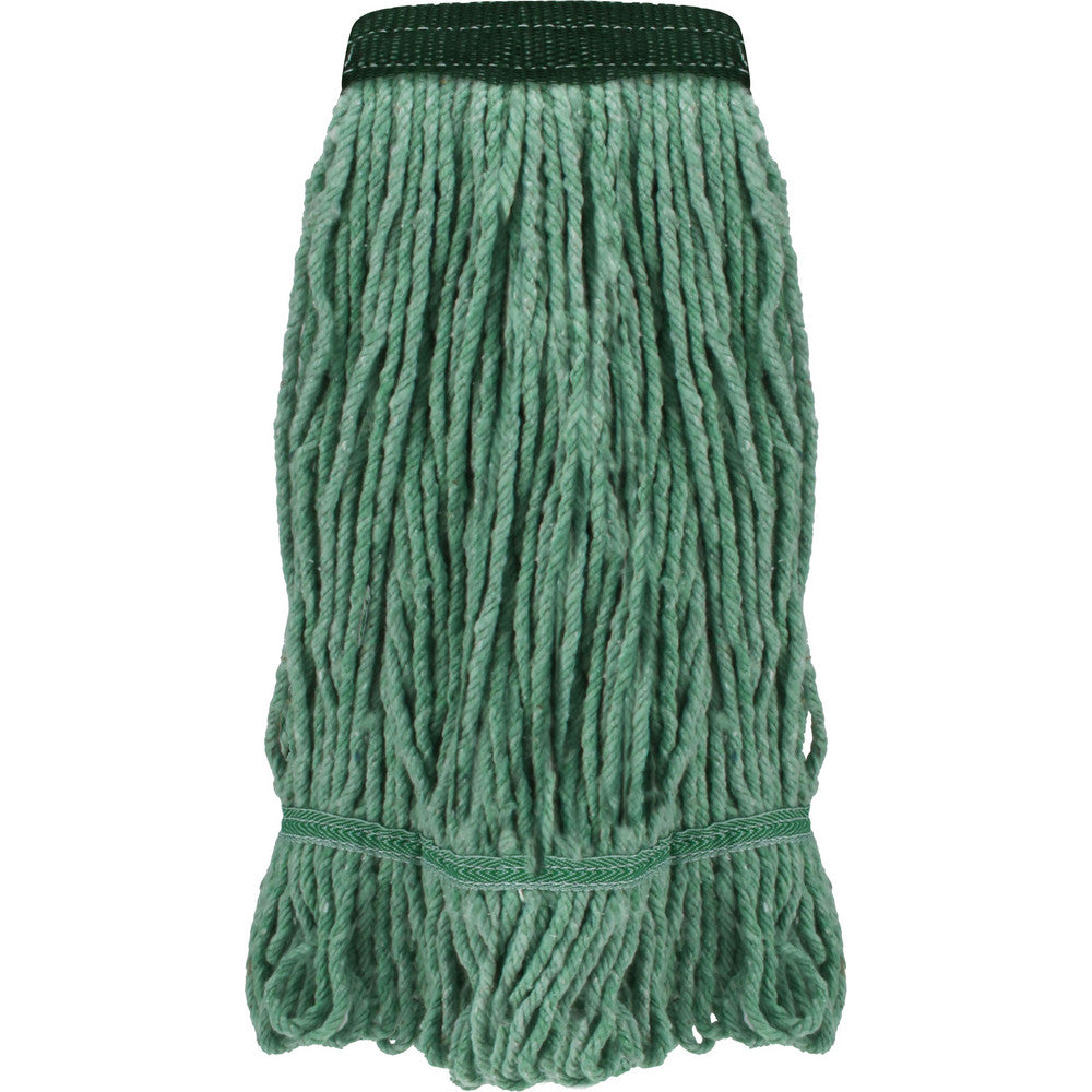 Pro-Source 09246257 Wet Mop Loop Clamp Jaw, Small, Green Mop, Blended Fiber