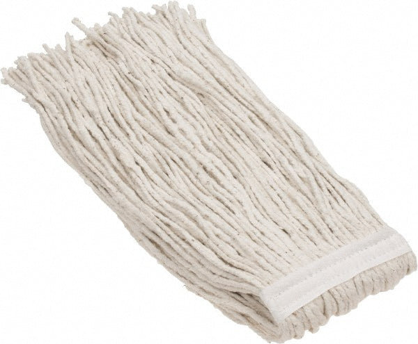 Pro-Source 09246281 Wet Mop Cut Clamp Jaw, Large, White Mop, Cotton