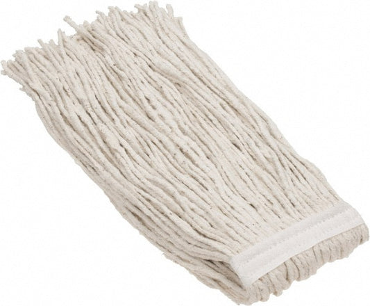 Pro-Source 09246281 Wet Mop Cut Clamp Jaw, Large, White Mop, Cotton