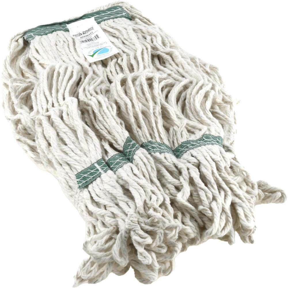 Pro-Source 09246323 Wet Mop Loop Clamp Jaw, Small, White Mop, Cotton