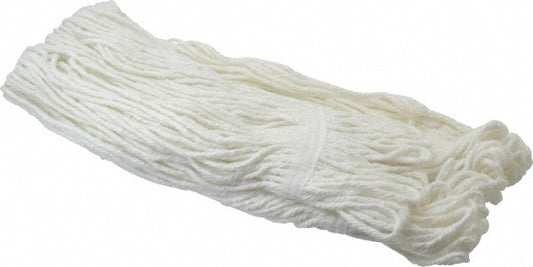 Pro-Source 09246380 Wet Mop Loop Clamp Jaw, X-Small, White Mop, Rayon