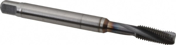 Guhring 9029140063500 Spiral Flute Tap 1/4-28, UNF, 3 Flute, Modified Bottoming, 2BX Class of Fit, Powdered Metal, TICN Finish