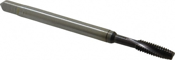 Guhring 9029220041660 Spiral Flute Tap #8-32, UNC, 3 Flute, Modified Bottoming, 2BX Class of Fit, Powdered Metal, TiAlN Finish