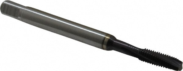 Guhring 9029230048260 Spiral Flute Tap #10-32, UNF, 3 Flute, Modified Bottoming, 2BX Class of Fit, Powdered Metal, TiAlN Finish