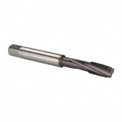 Guhring 9029230095250 Spiral Flute Tap 3/8-24, UNF, 4 Flute, Modified Bottoming, 2BX Class of Fit, Powdered Metal, TiAlN Finish