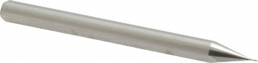 Kyocera SGS Precision Tools 00816 Square End Mill 0.0100" Dia, 0.0300" LOC, 2 Flute, Solid Carbide