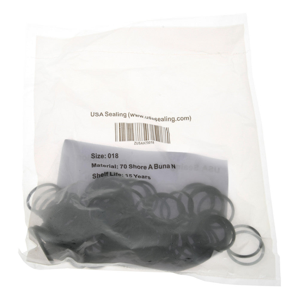 Value Collection ZMSCH70018 O-Ring 3/4" ID x 7/8" OD, 1/16" Thick, Dash 018, Nitrile Butadiene Rubber