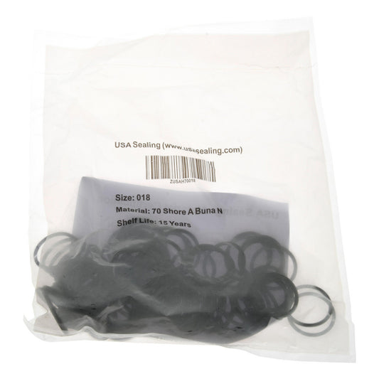 Value Collection ZMSCH70018 O-Ring 3/4" ID x 7/8" OD, 1/16" Thick, Dash 018, Nitrile Butadiene Rubber