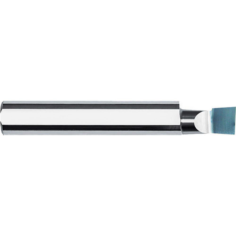Internal Tool 10-1015 Boring Bar 0.0500" Min Bore Dia, 0.4000" Max Bore Depth, Right Hand, 1/8" Shank Dia, Micrograin Solid Carbide