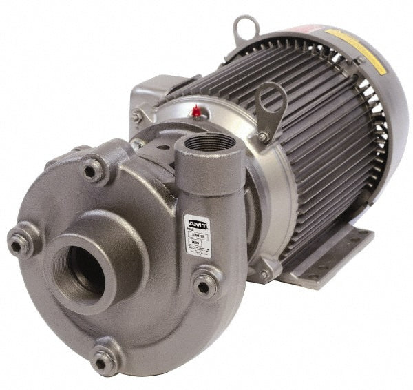 American Machine & Tool 3152-999-95 AC Straight Pump 230/460V, 5 hp, 3 Phase, Cast Iron Housing, Stainless Steel Impeller