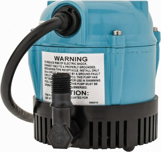 Little Giant Pumps 500203 Submersible Pump 1.1 Amp Rating