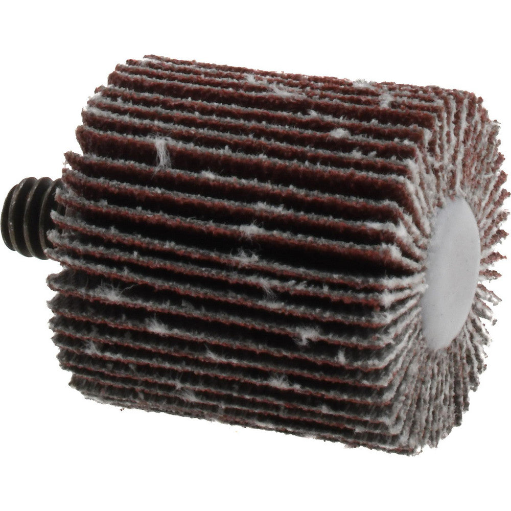 3M 7100178244 Mounted Flap Wheel 1" Face Width, 80 Grit, Aluminum Oxide