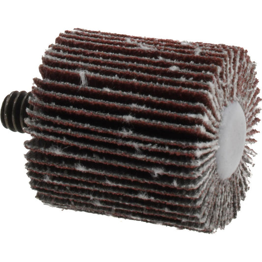 3M 7100178244 Mounted Flap Wheel 1" Face Width, 80 Grit, Aluminum Oxide