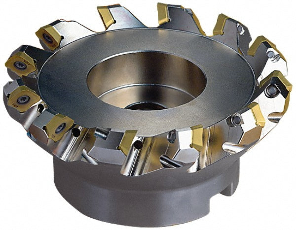 Seco 02422141 2.52" Cut Diam, 3/4" Arbor Hole, 0.236" Max Depth of Cut, 45&deg Indexable Chamfer & Angle Face Mill