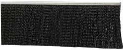 Pro-Source MB400636 1/2" Back Strip Brush Width, Metal Black Nylon Strip Brush