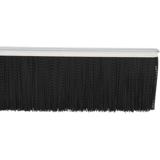 Pro-Source MB700836 5/16" Back Strip Brush Width, Metal Black Nylon Strip Brush