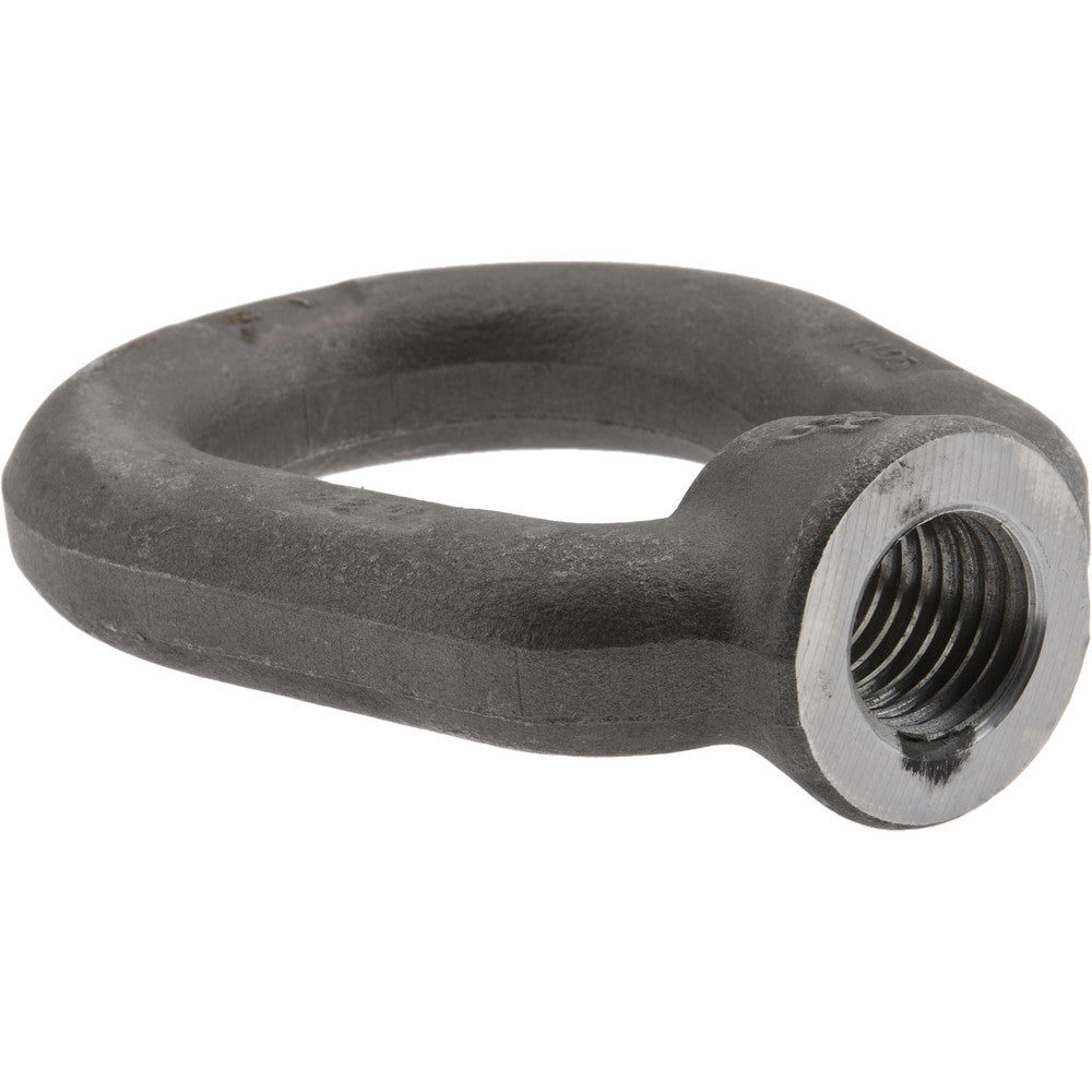 KEN FORGING INC. EN-M24 10,000 Lb Capacity, M24x3 Thread, Carbon Steel Heavy Duty Lifting Eye Nut