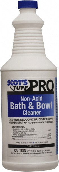Scot's Tuff D2711 32 oz Bottle Liquid Toilet Bowl Cleaner