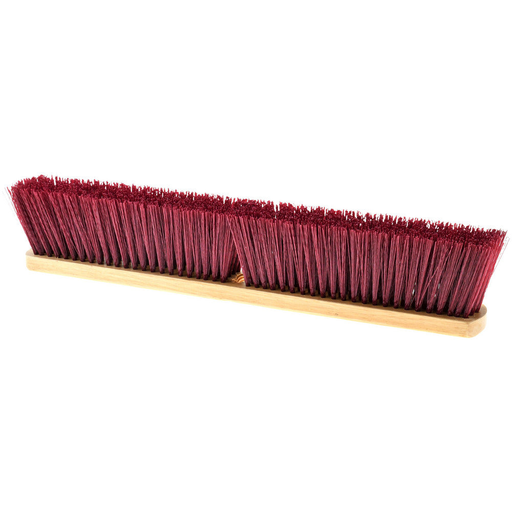 Pro-Source RS24-POL Push Broom 24" Wide, Polypropylene Bristle