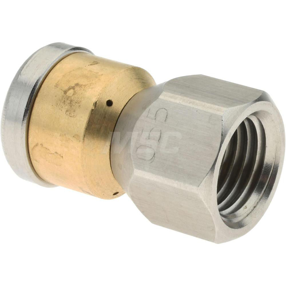 Pro-Source 200049600 3,000 psi Rotating, Stainless Steel, Sewer Pressure Washer Nozzle