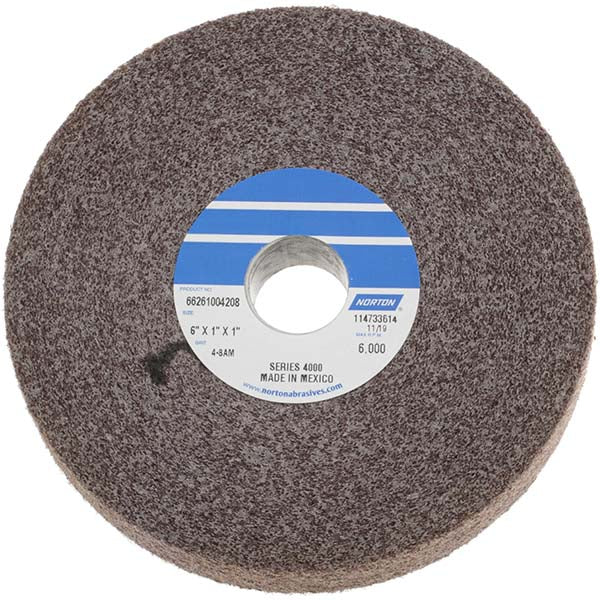 Norton 66261004208 Deburring Wheel  Density 8, Aluminum Oxide