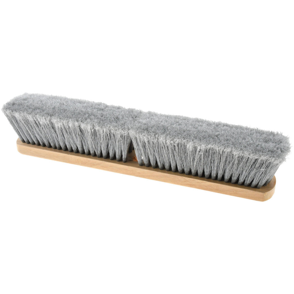 Pro-Source SWP18 Push Broom 18" Wide, Polypropylene Bristle
